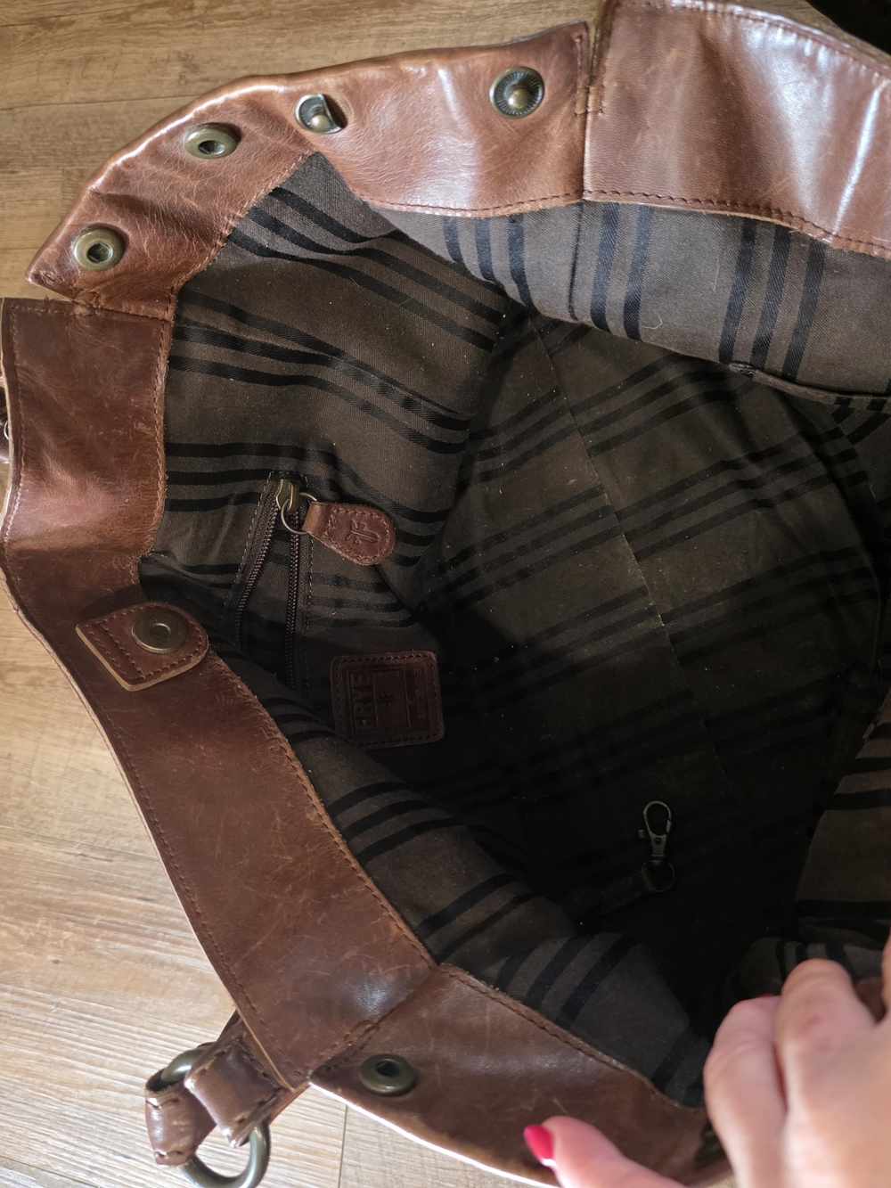 Frye Melissa Shoulder Tote — Style 34DB146 - Picture 4 of 5